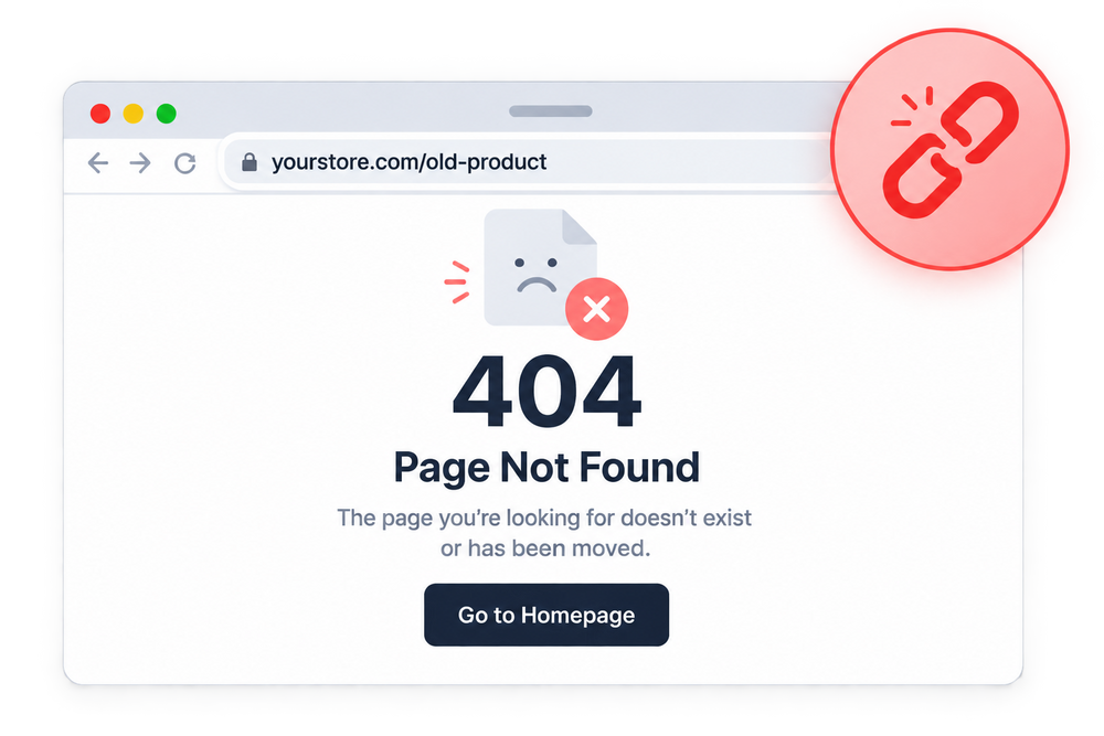 Broken Links Hurt Your Store