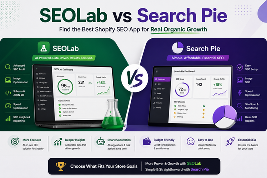 SEOLab vs SearchPie: Which Shopify SEO App Is Actually Right for Your Store in 2026?