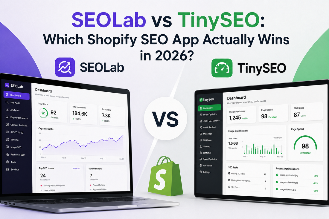 SEOLab vs TinySEO: Which Shopify SEO App Actually Wins in 2026?
